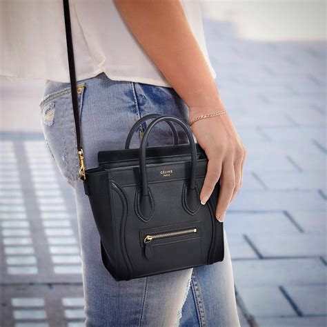 celine nano mini luggage bag|Celine luggage online shop.